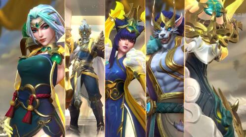 英雄联盟手游1月19日上新：春晖众神系列皮肤