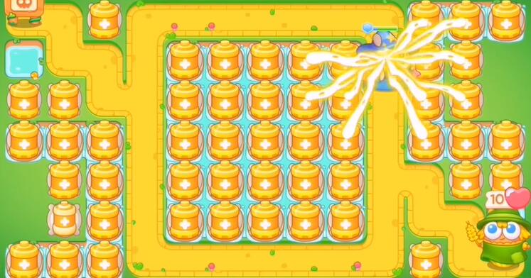 保卫萝卜4头等大事第14关攻略