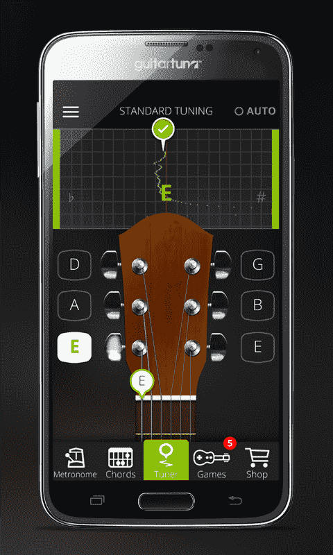 guitartuna吉他调音器